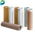 Abrasion resistant anti static polyester needle punched filter bags